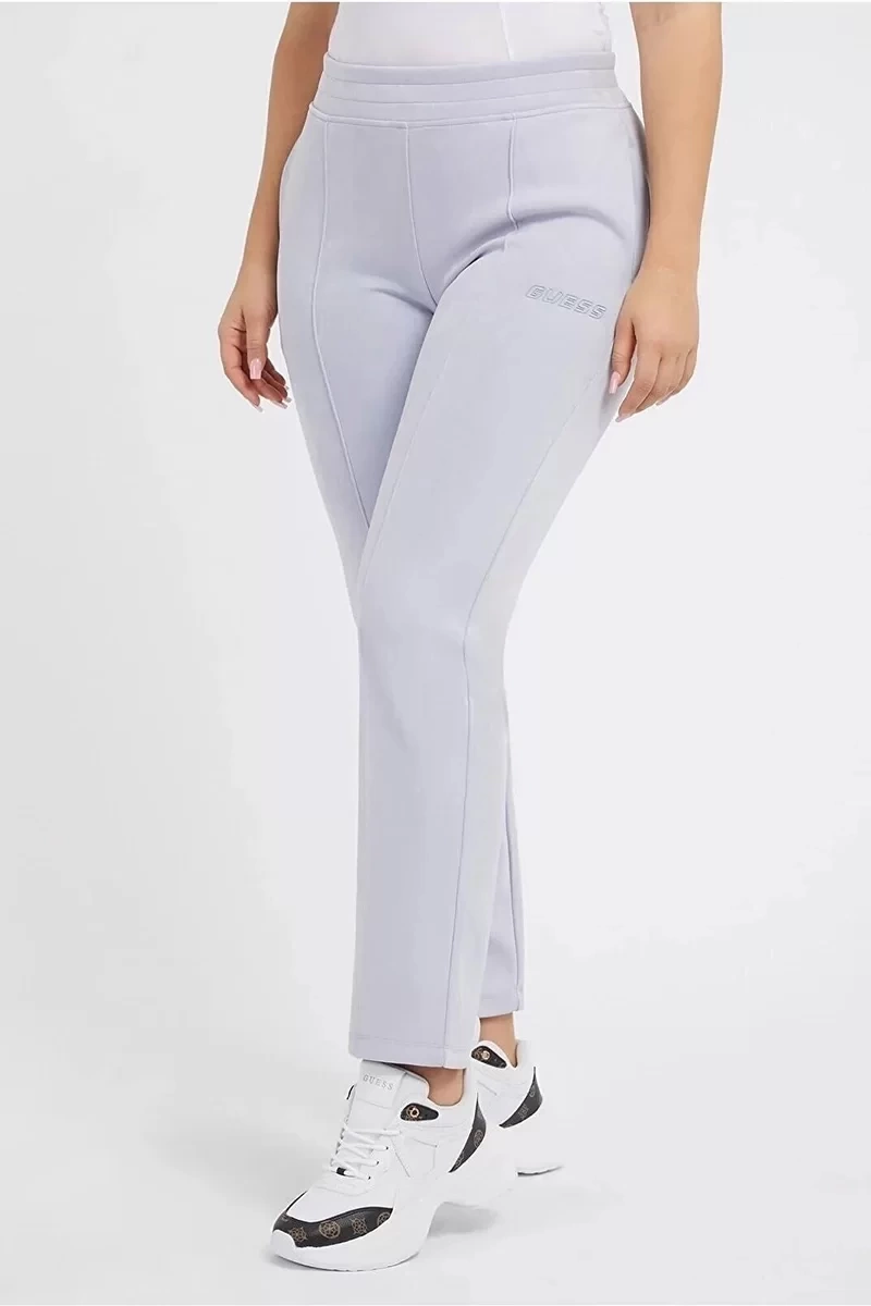 Guess Suni Süet Düz Kesimli Kadın Pantolon