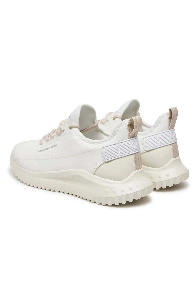 Calvin Klein  Kadın Kalın Spor Taban Beyaz Sneaker