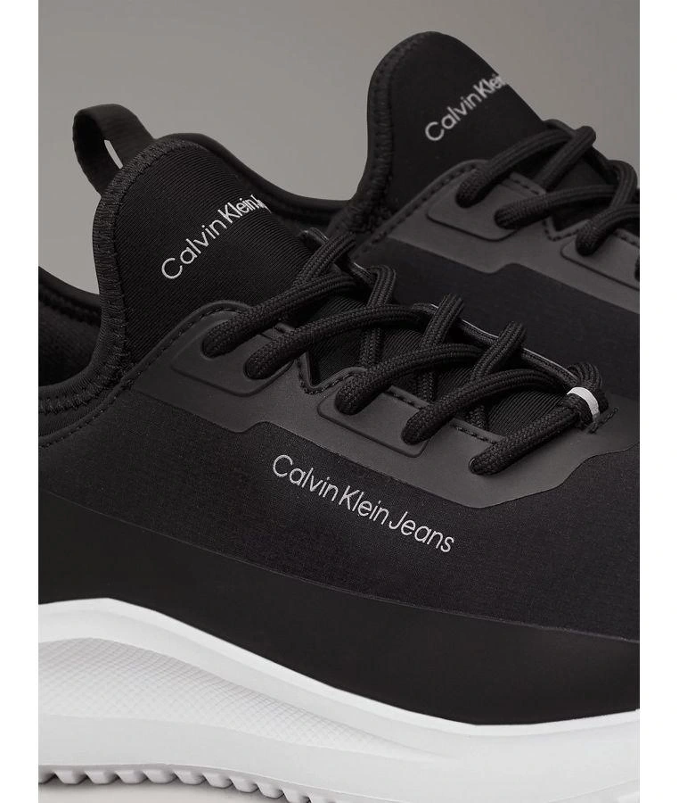 Calvin Klein  Kadın Kalın Spor Taban Siyah Sneaker