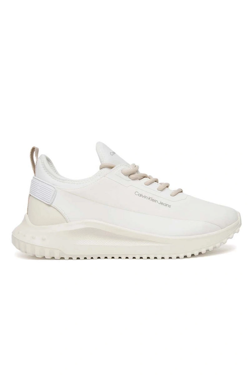 Calvin Klein  Kadın Kalın Spor Taban Beyaz Sneaker