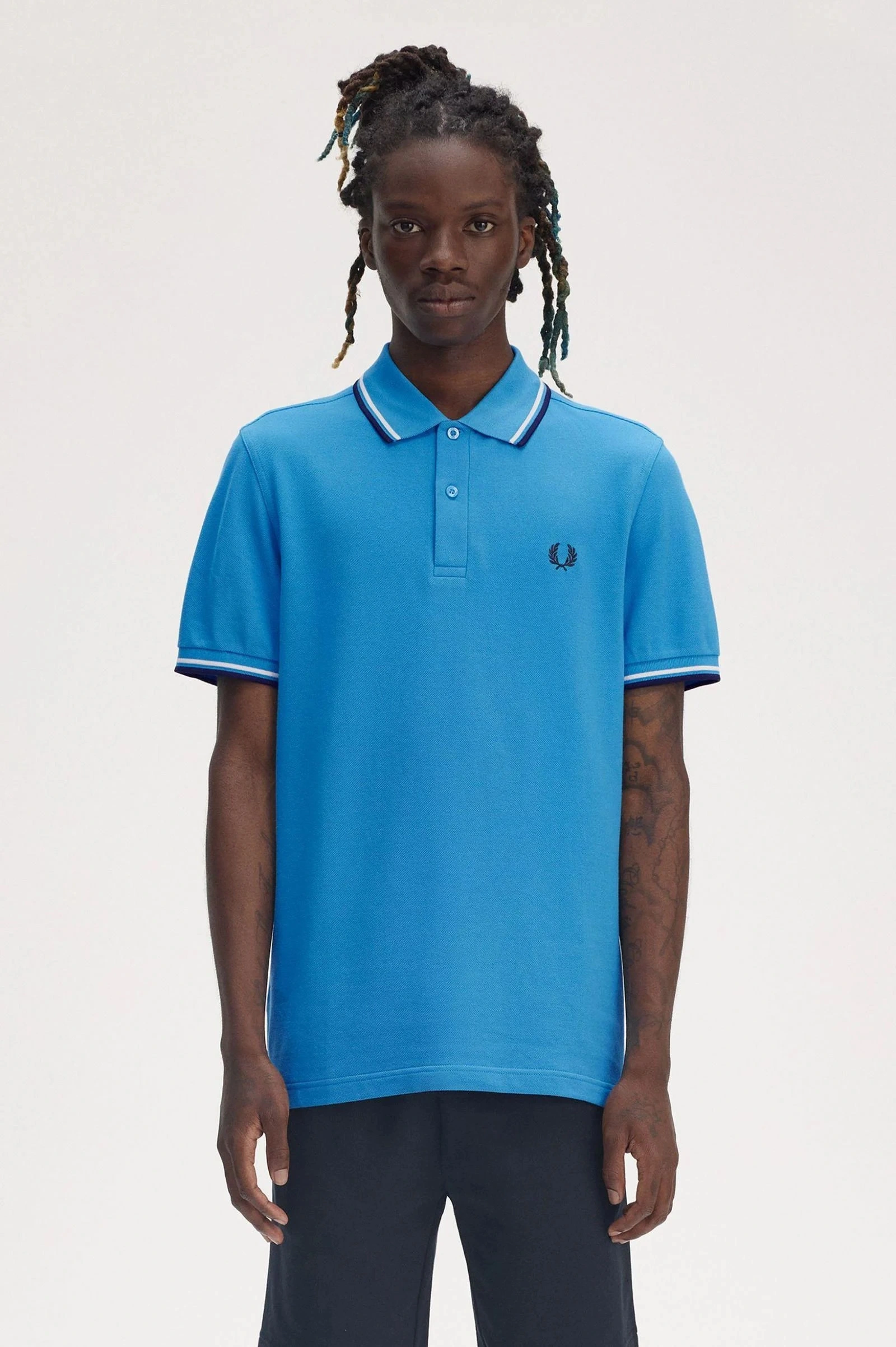 Fred Perry Erkek Sarı/Gri Logo Detaylı Sneaker