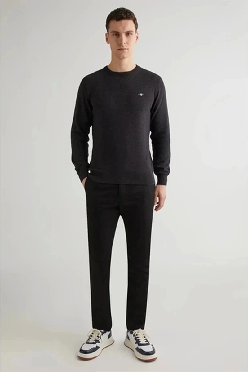 Gant Erkek   Siyah Slim Fit Pantolon