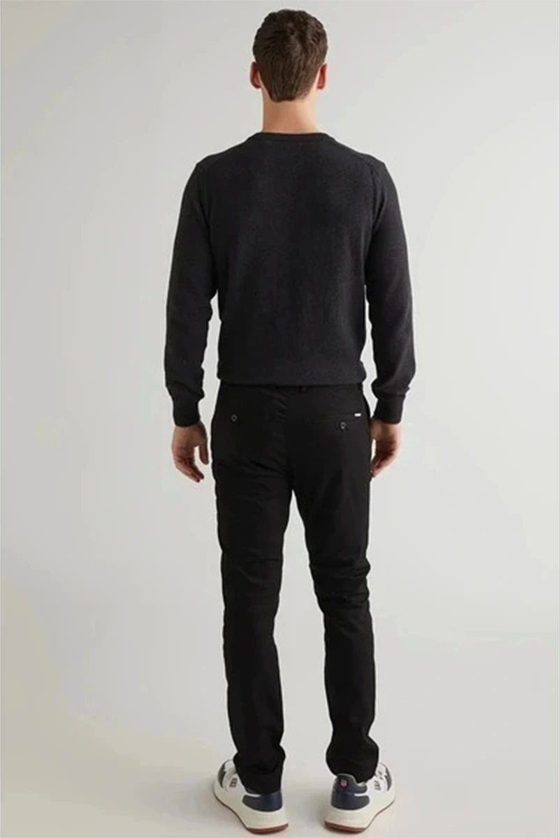 Gant Erkek   Siyah Slim Fit Pantolon