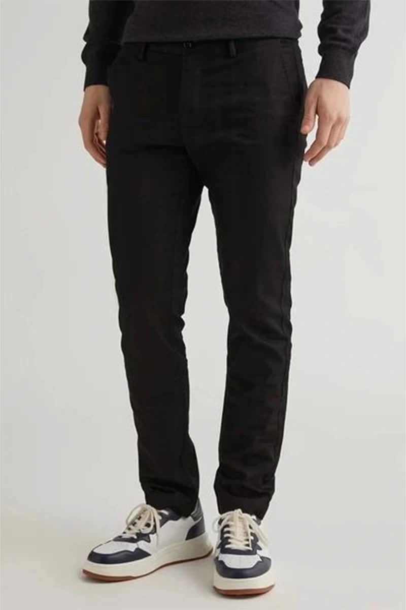 Gant Erkek   Siyah Slim Fit Pantolon