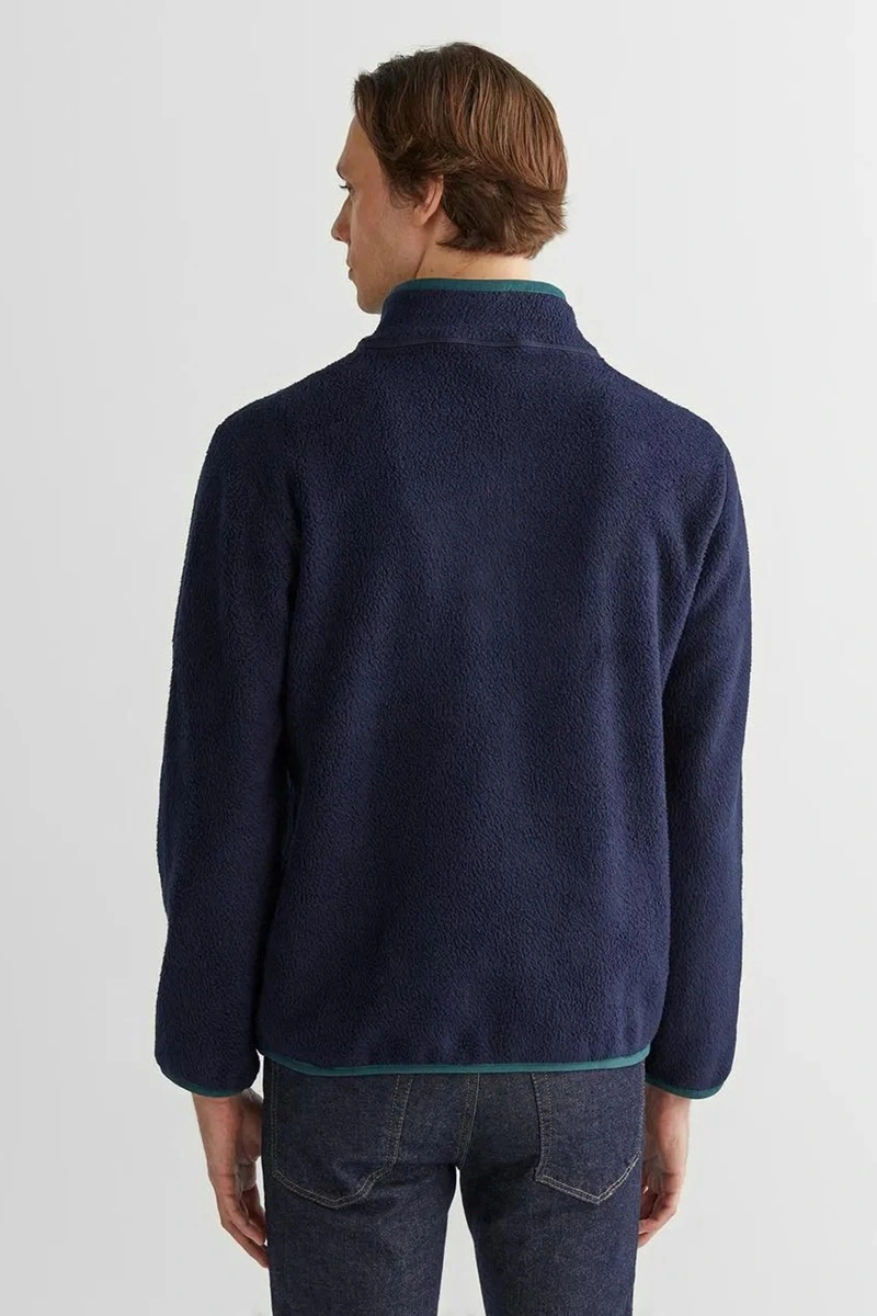 Gant Erkek Regular Fit Yarım  Fermuarlı Sweatshirt