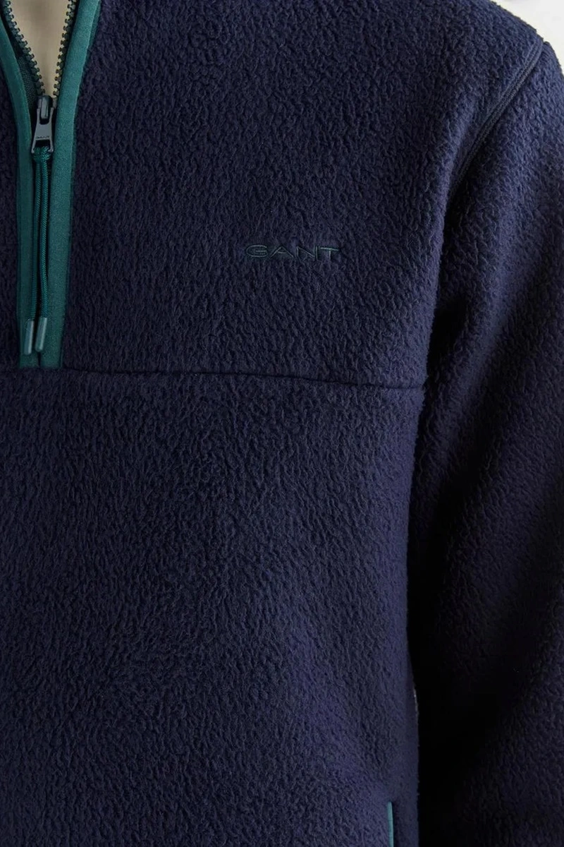 Gant Erkek Regular Fit Yarım  Fermuarlı Sweatshirt
