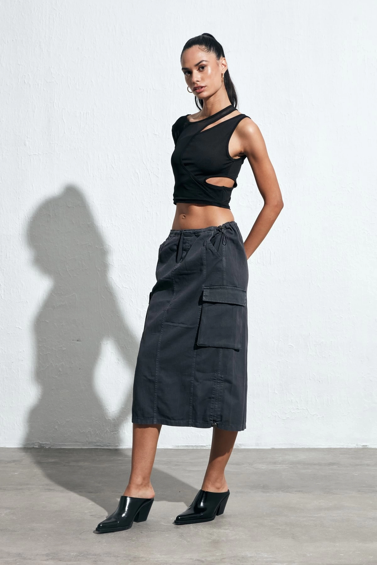 Garnili Cut Out Bluz