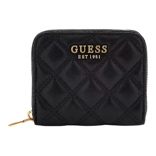 Guess Giully Slg Small Zip Kadın Siyah Cüzdan