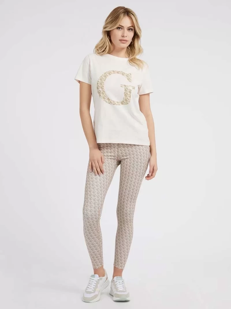 Guess Yüksek Bel Skinny Fit Gj Logomania Pantolon  Kadın