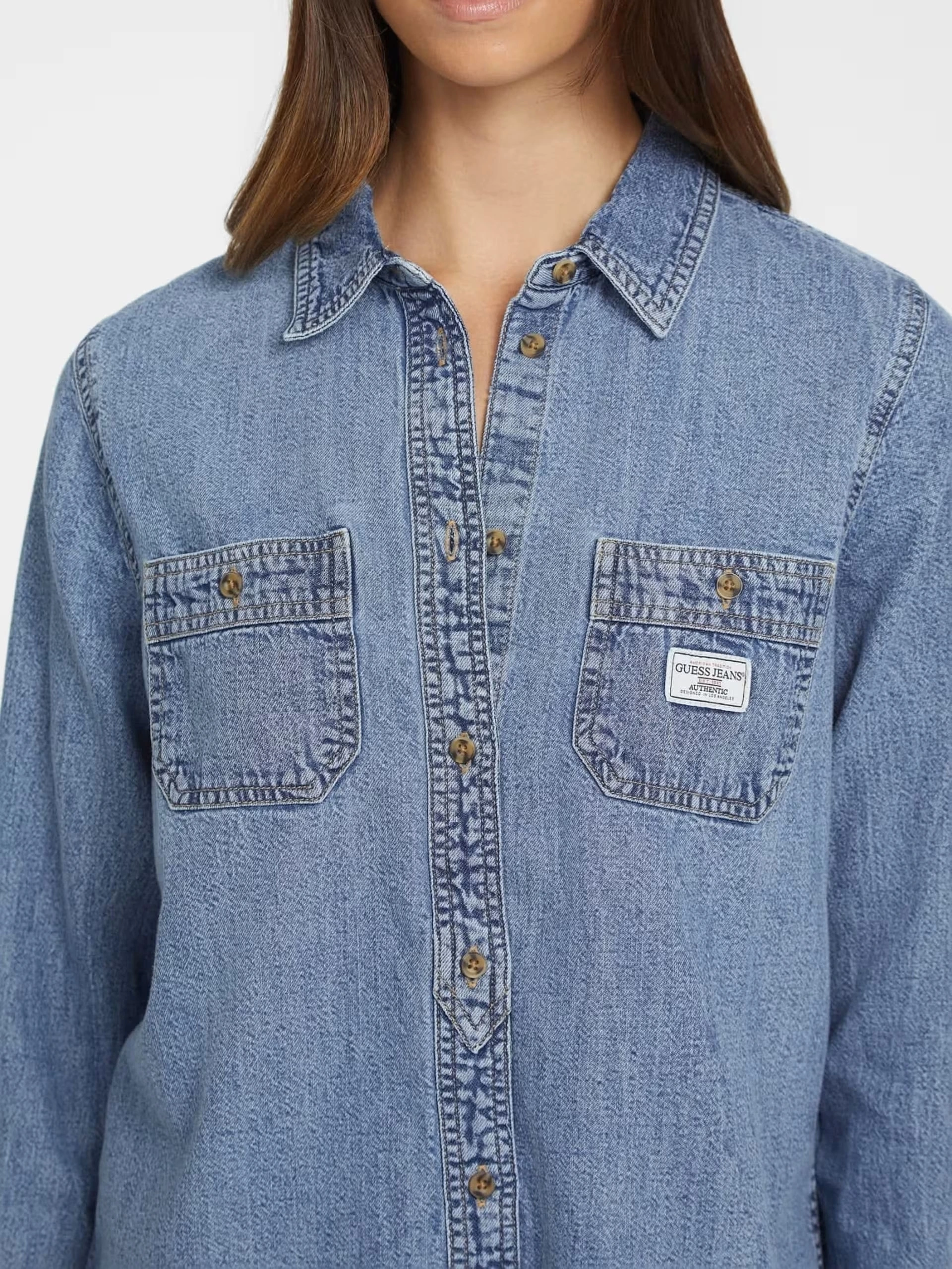 GJ REGULAR LS DENIM SHIRT