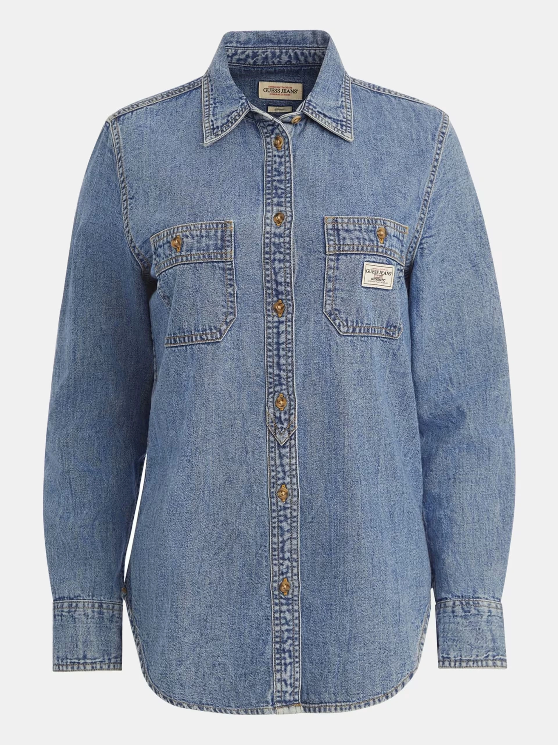 GJ REGULAR LS DENIM SHIRT