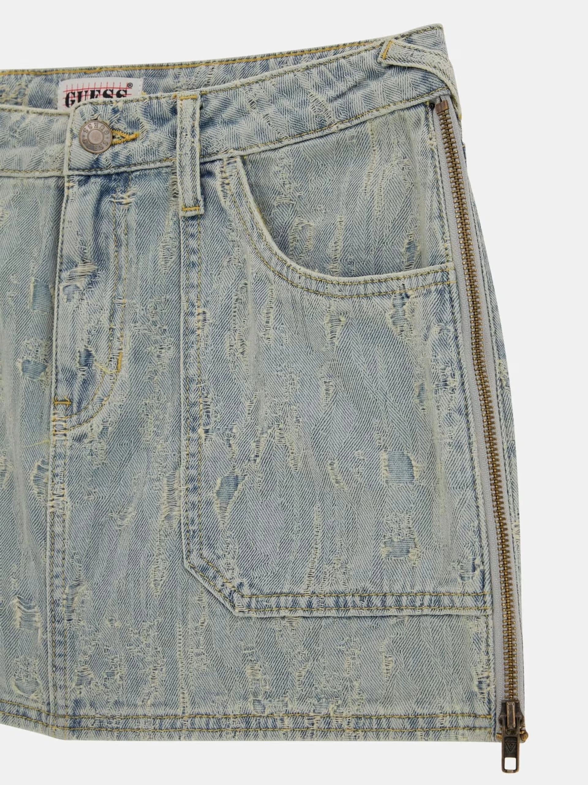 Guess Kadın Jean Mini Etek