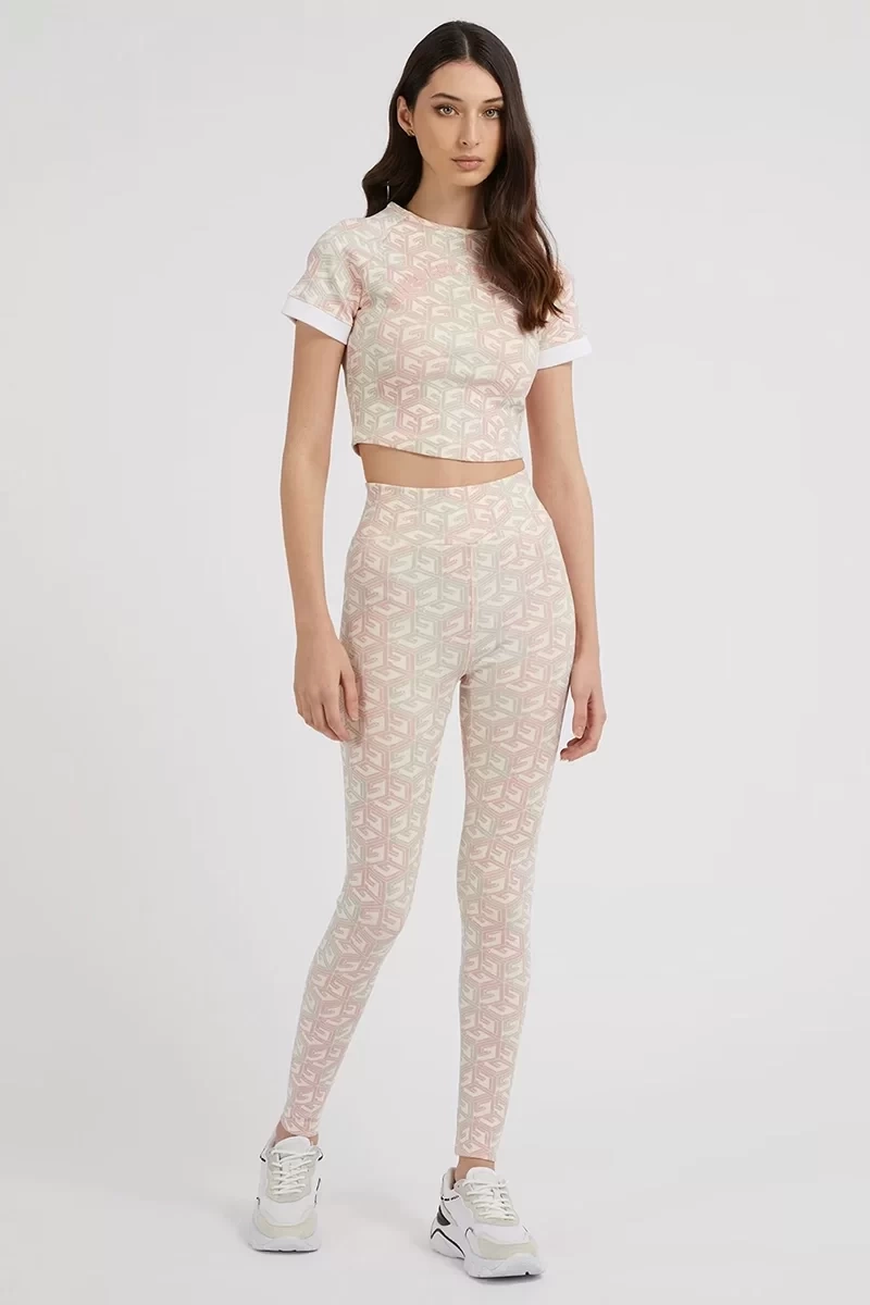 Guess Cube Active Crop  T