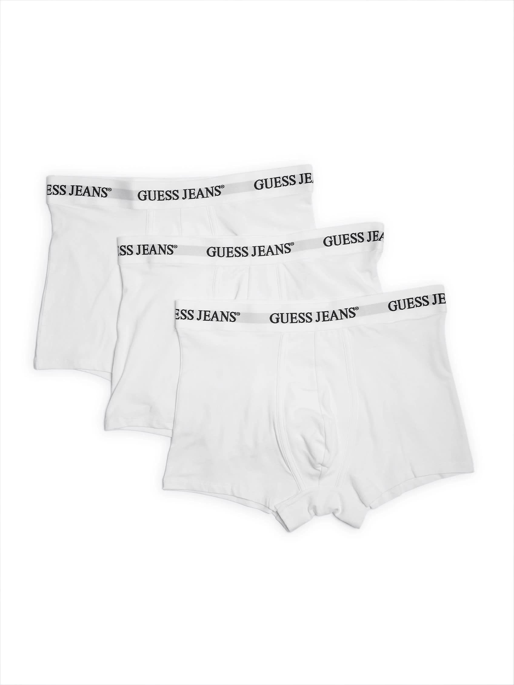 Guess Erkek Beyaz 3lü Boxer Seti