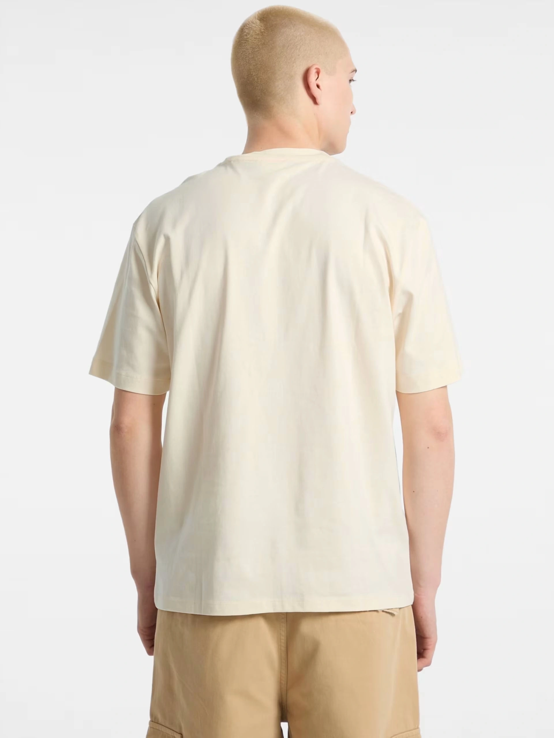 Guess Erkek Krem Baskılı Atlet Tişört
