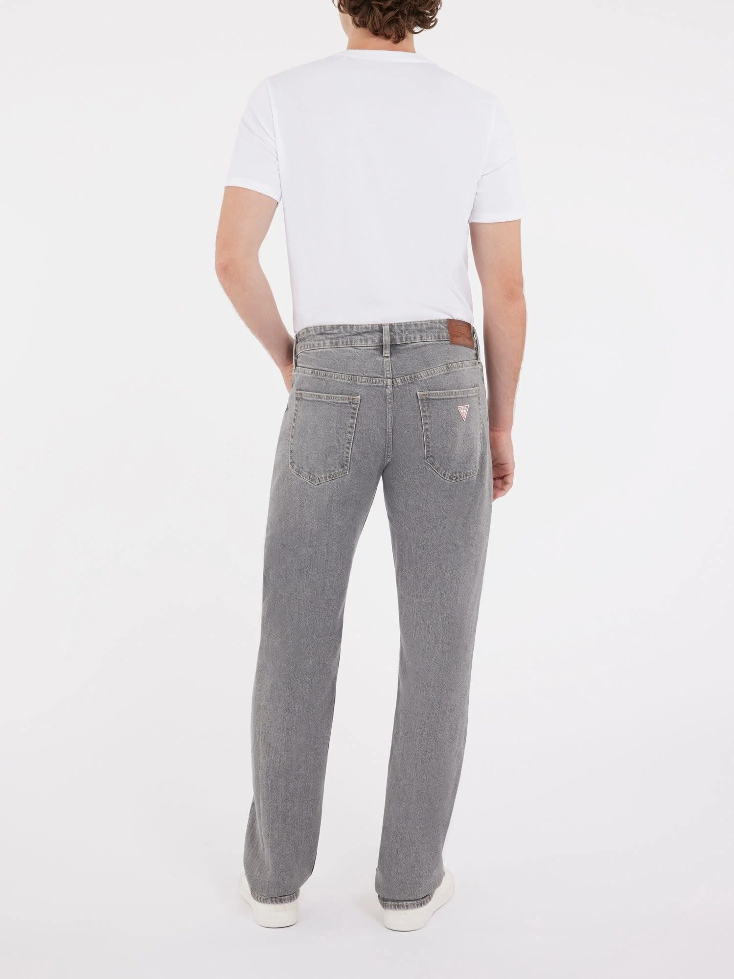 Guess Erkek Gri G16 Straight Fit Jean