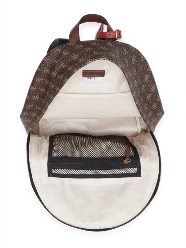 Guess Erkek Kahverengi Milano Kompakt Sırt Çantası