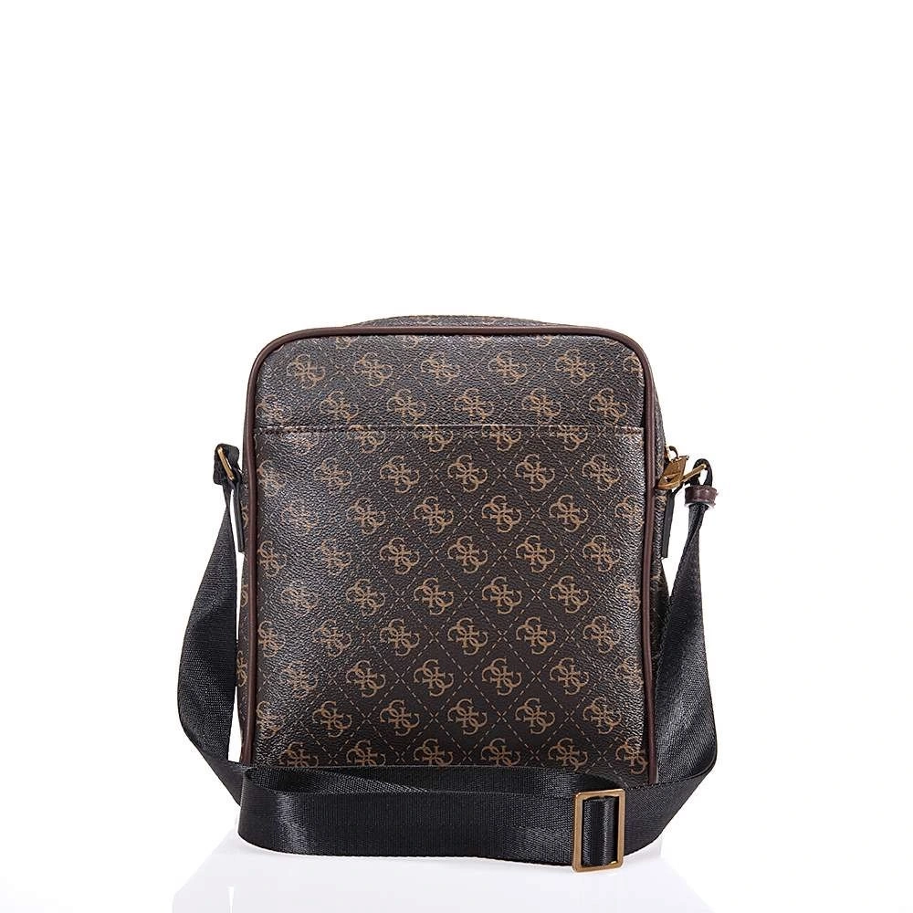 Guess Erkek Kahverengi Milano Üstten Fermuarlı Ön Cepli Cros