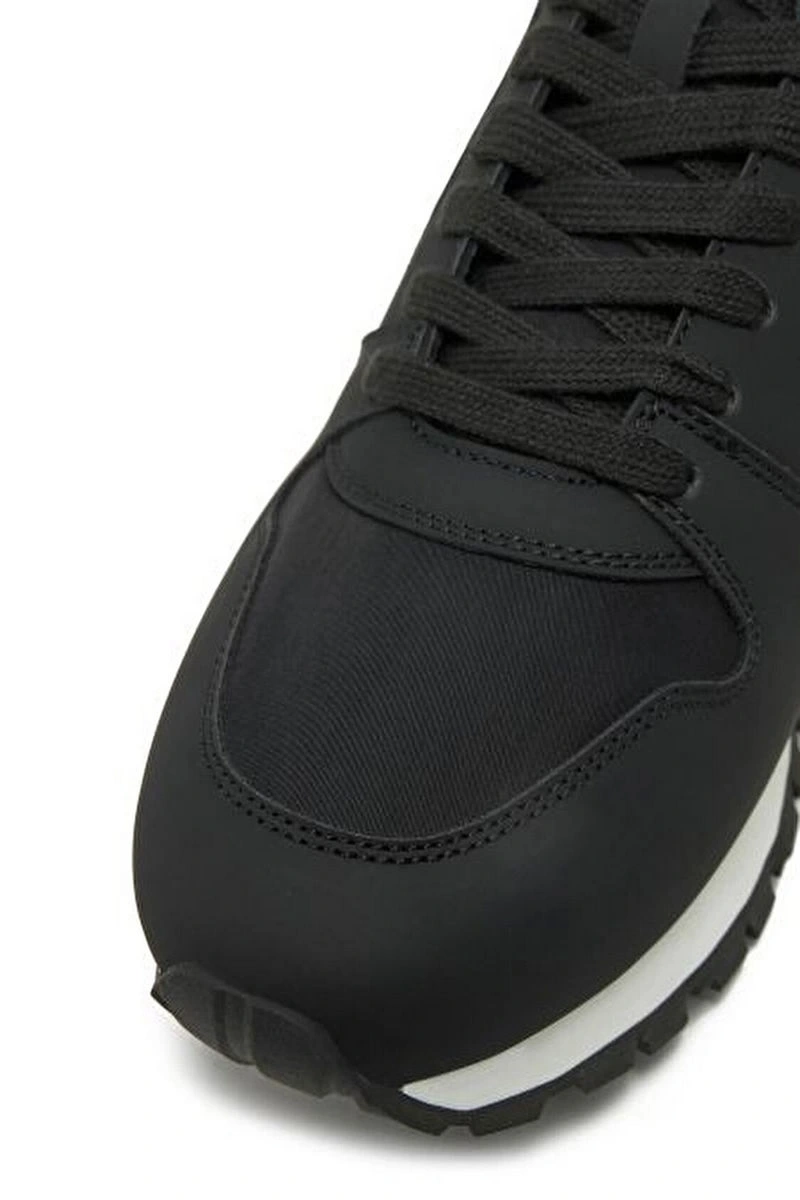 Guess Erkek Siyah Arona 4G Logolu Sneaker