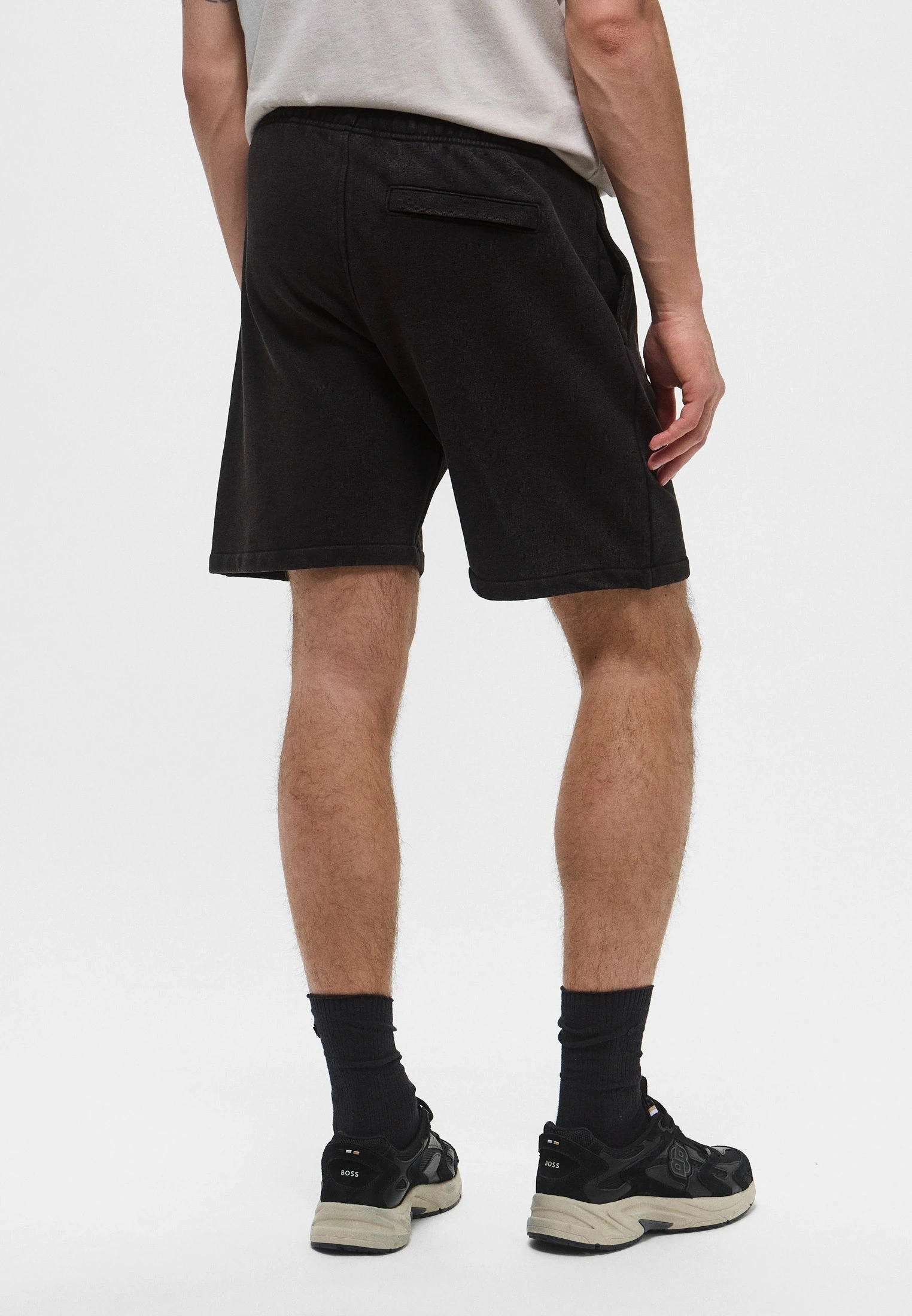 Guess Erkek Siyah Jogger Şort