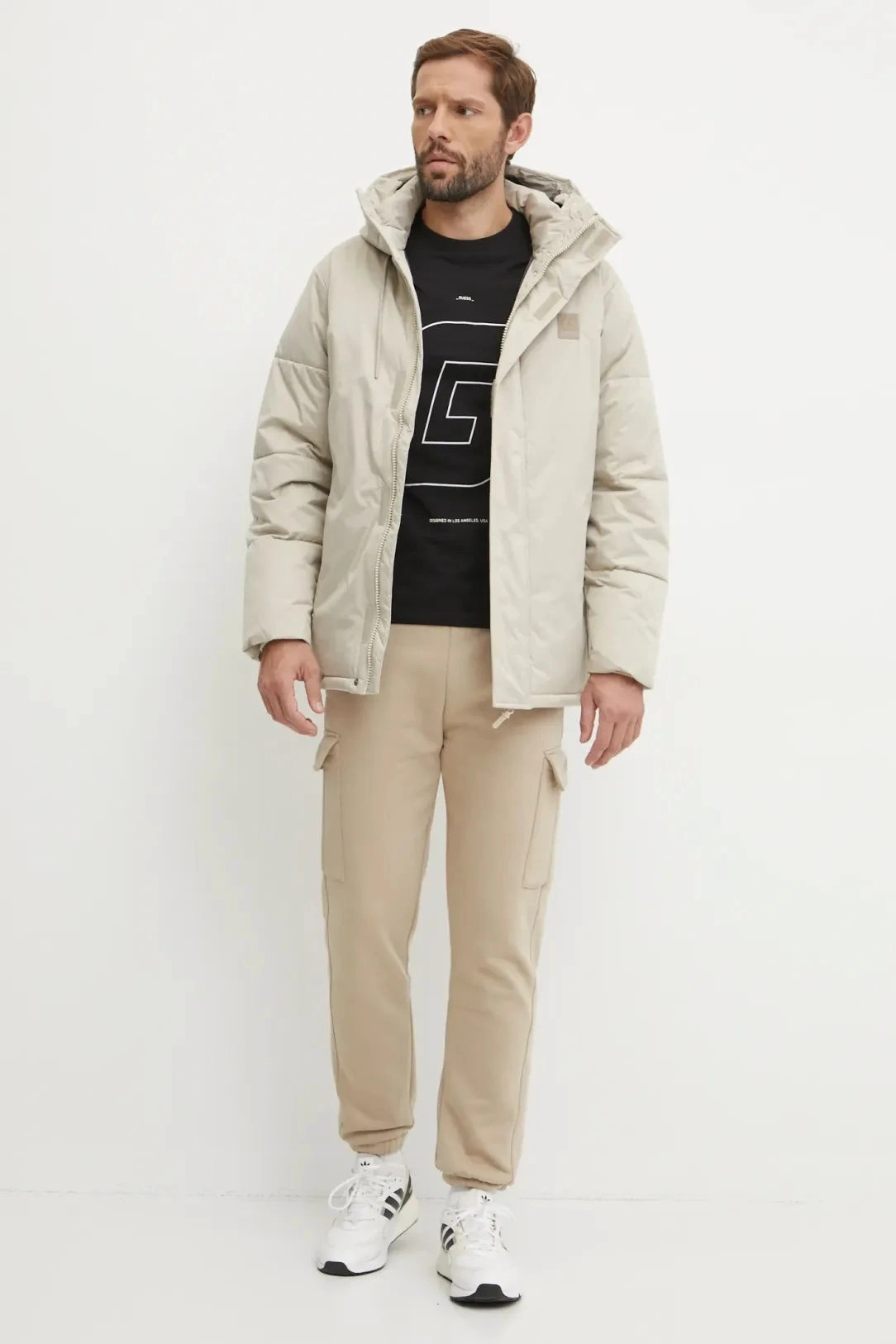 Guess Erkek Siyah  T-Shirt