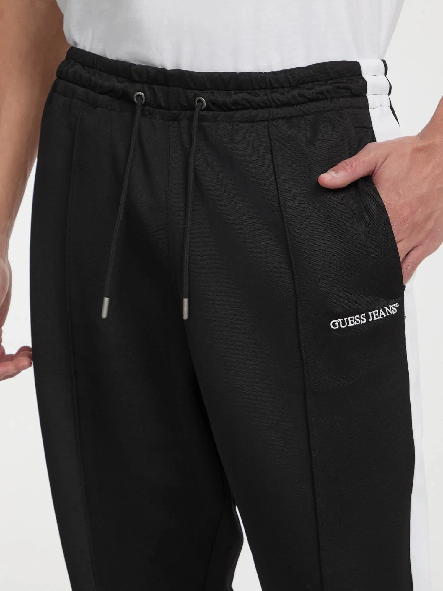 Guess Erkek Siyah Triko Eşofman Altı