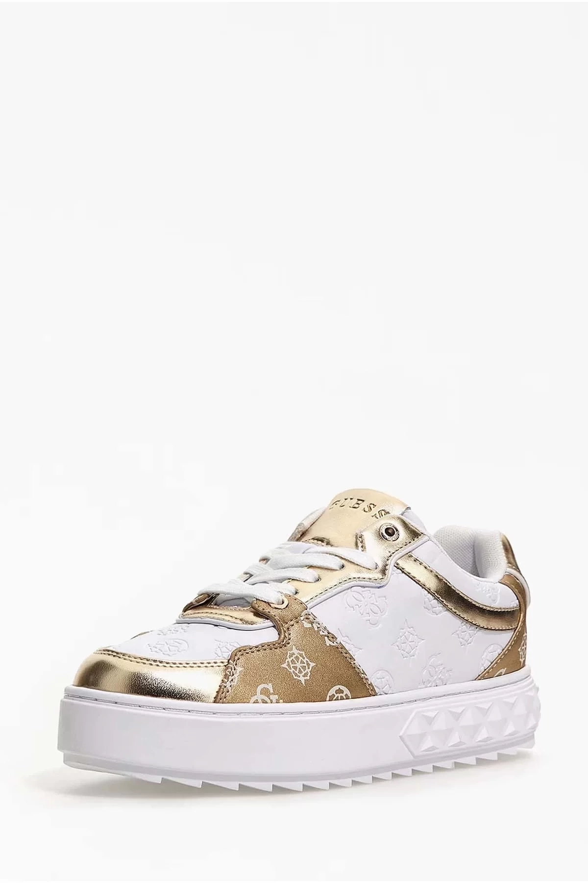 Guess Fiena 4G  Peony Logolu Sneaker Ayakkabı