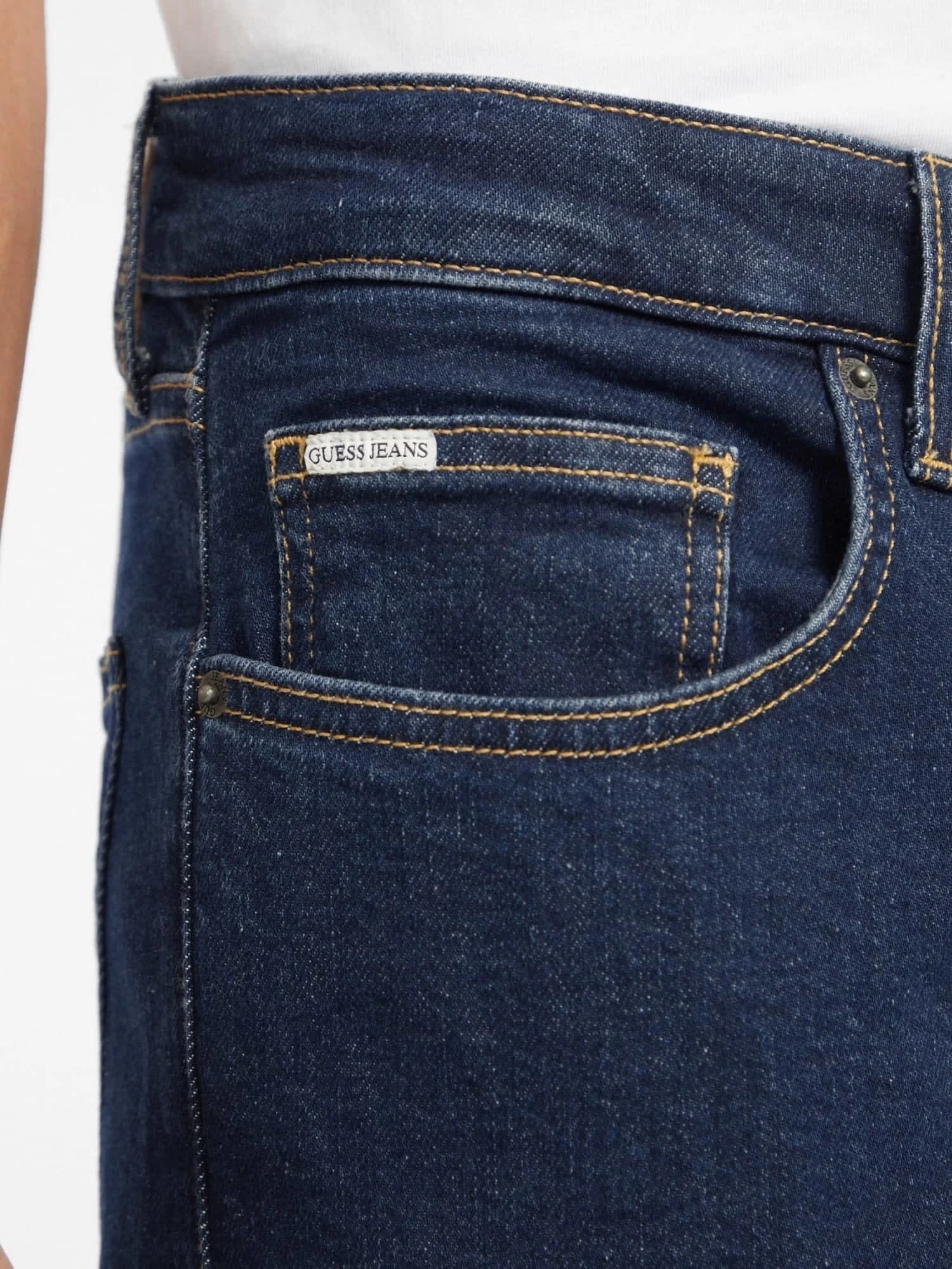 Guess Jeans Erkek G14 Slim Fit Mavi Kot Pantolon