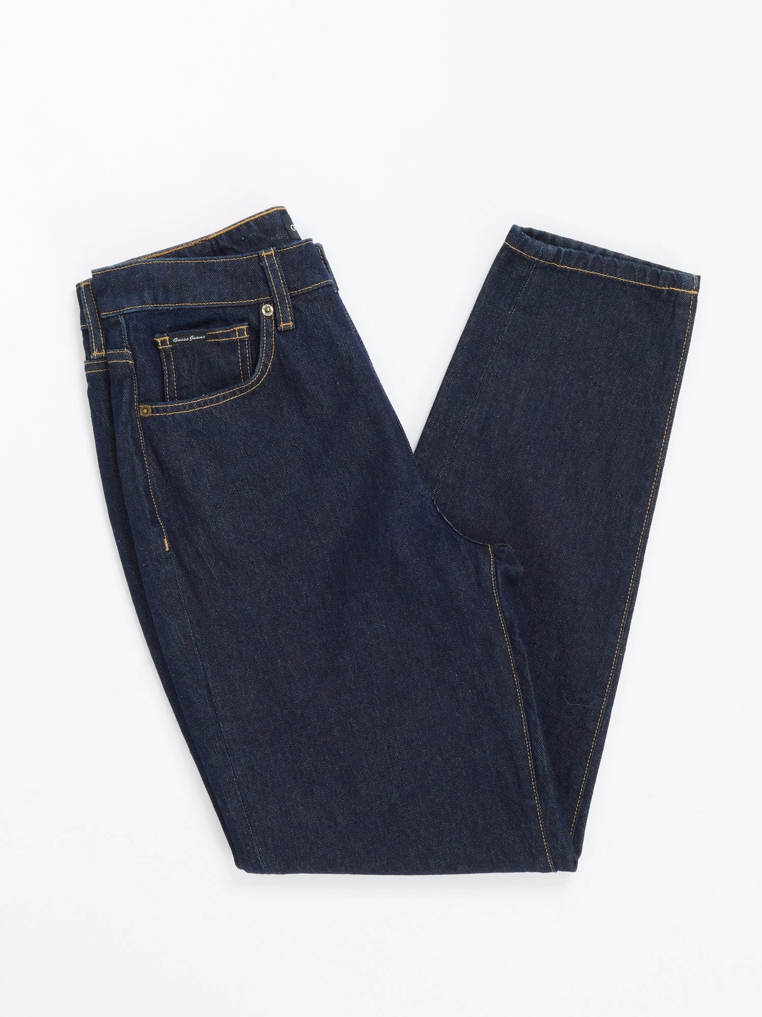 Guess Jeans Kadın G06 Mom Jean Siyah Kot Pantolon