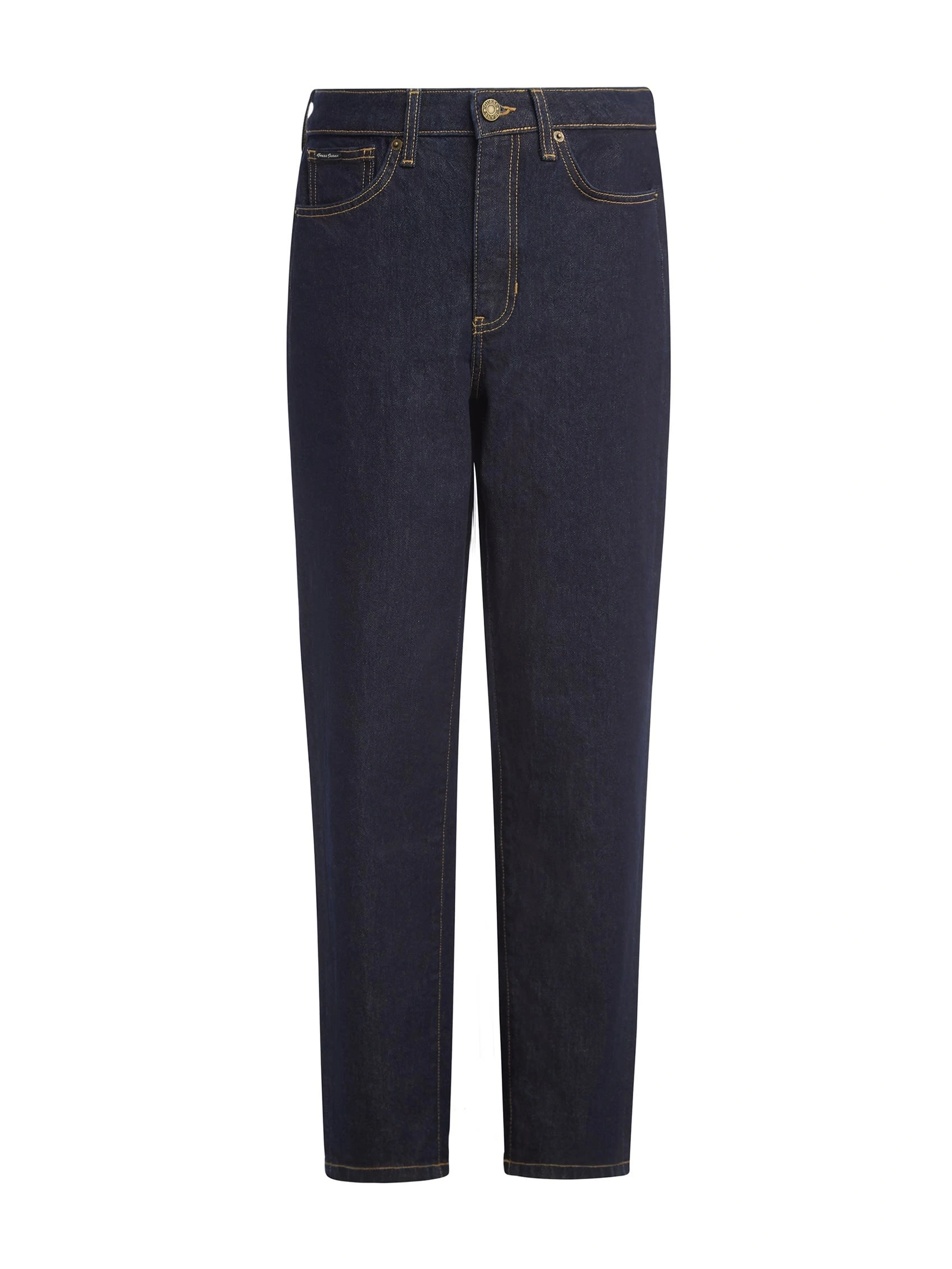 Guess Jeans Kadın G06 Mom Jean Siyah Kot Pantolon