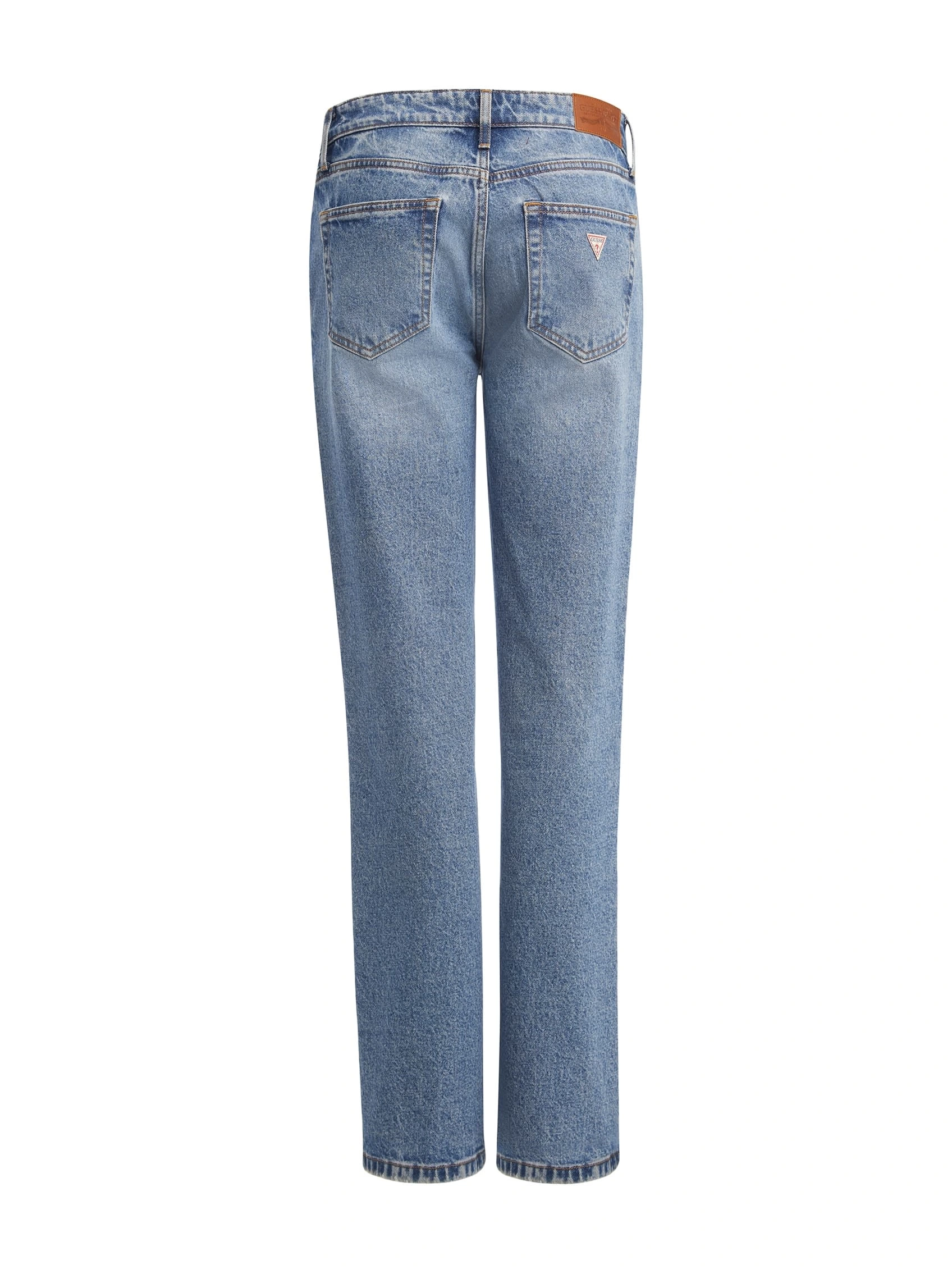 Guess Jeans Kadın G08 Straight Kesim Mavi Kot Pantolon