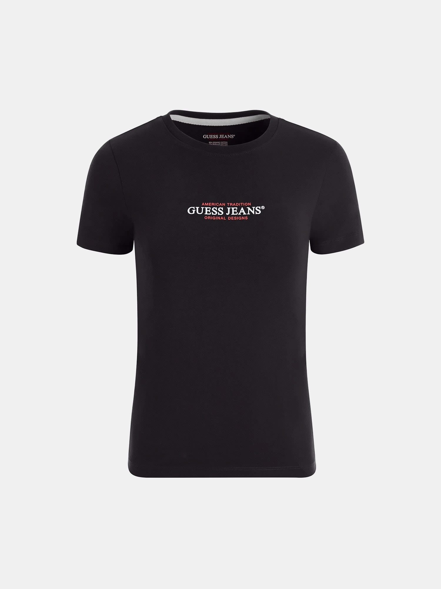 Guess Jeans Kadın Slim Mini Siyah T-Shirt