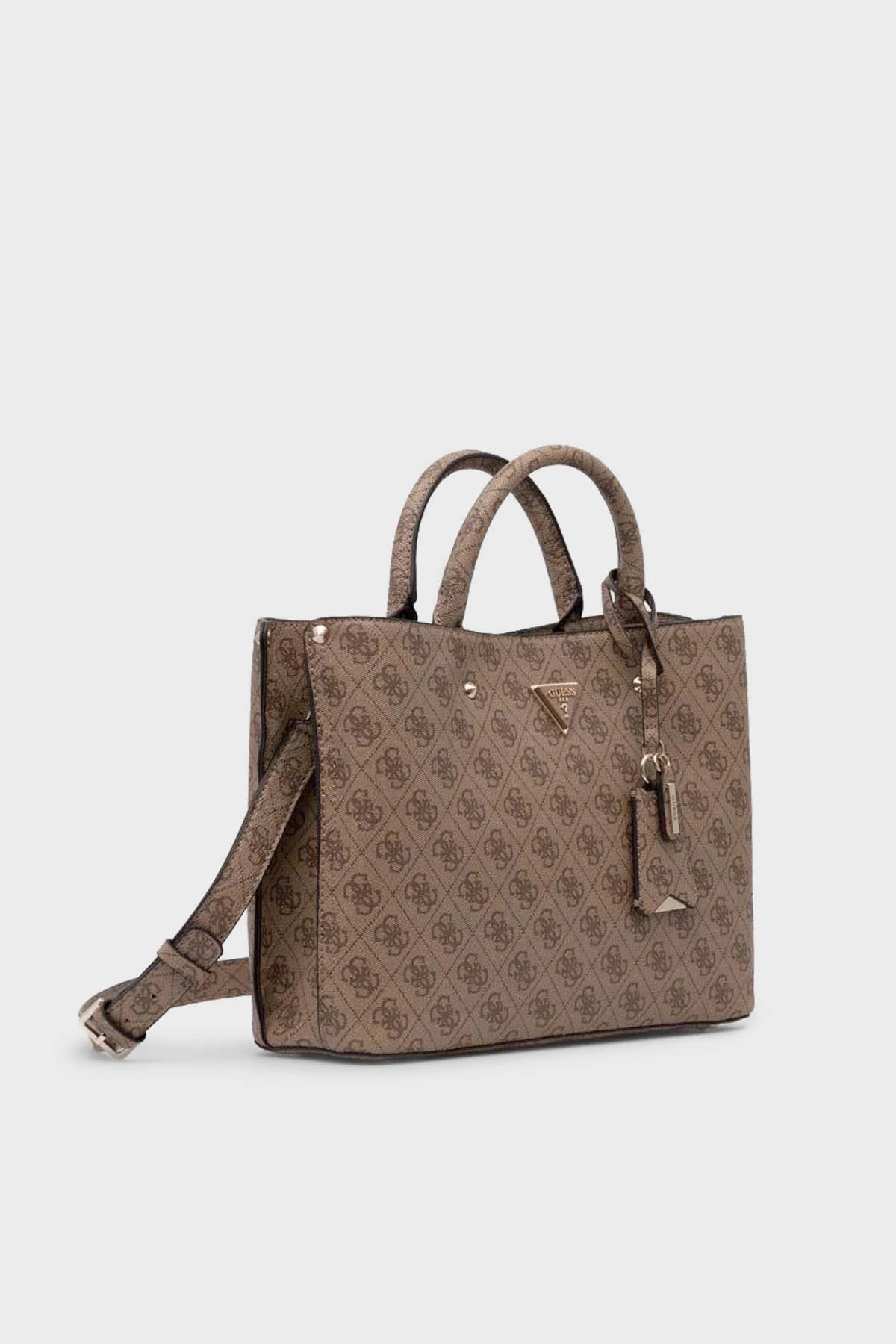 Guess Kadın Kahverengi Meridian Girlfriend Satchel Çanta