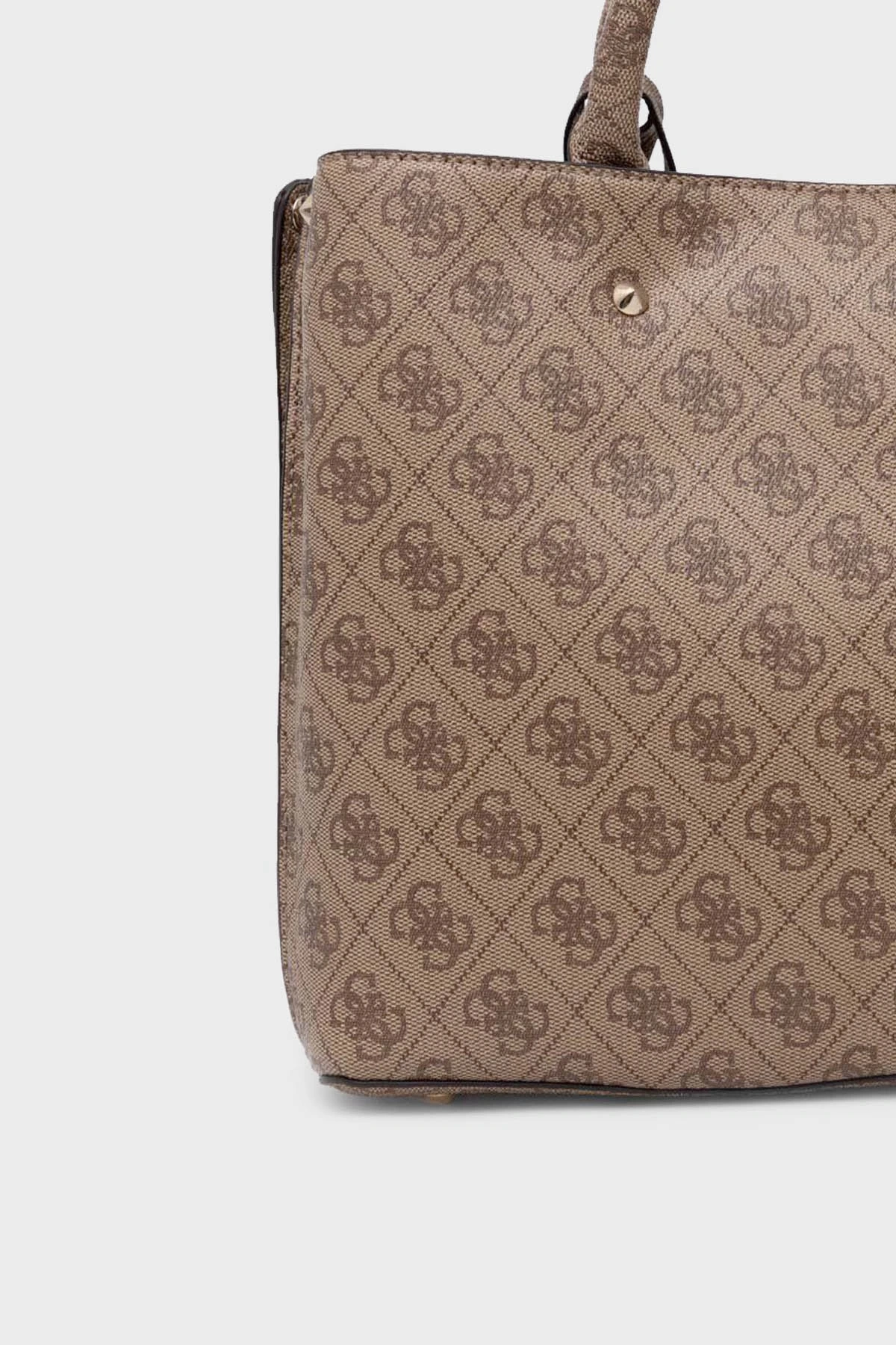 Guess Kadın Kahverengi Meridian Girlfriend Satchel Çanta
