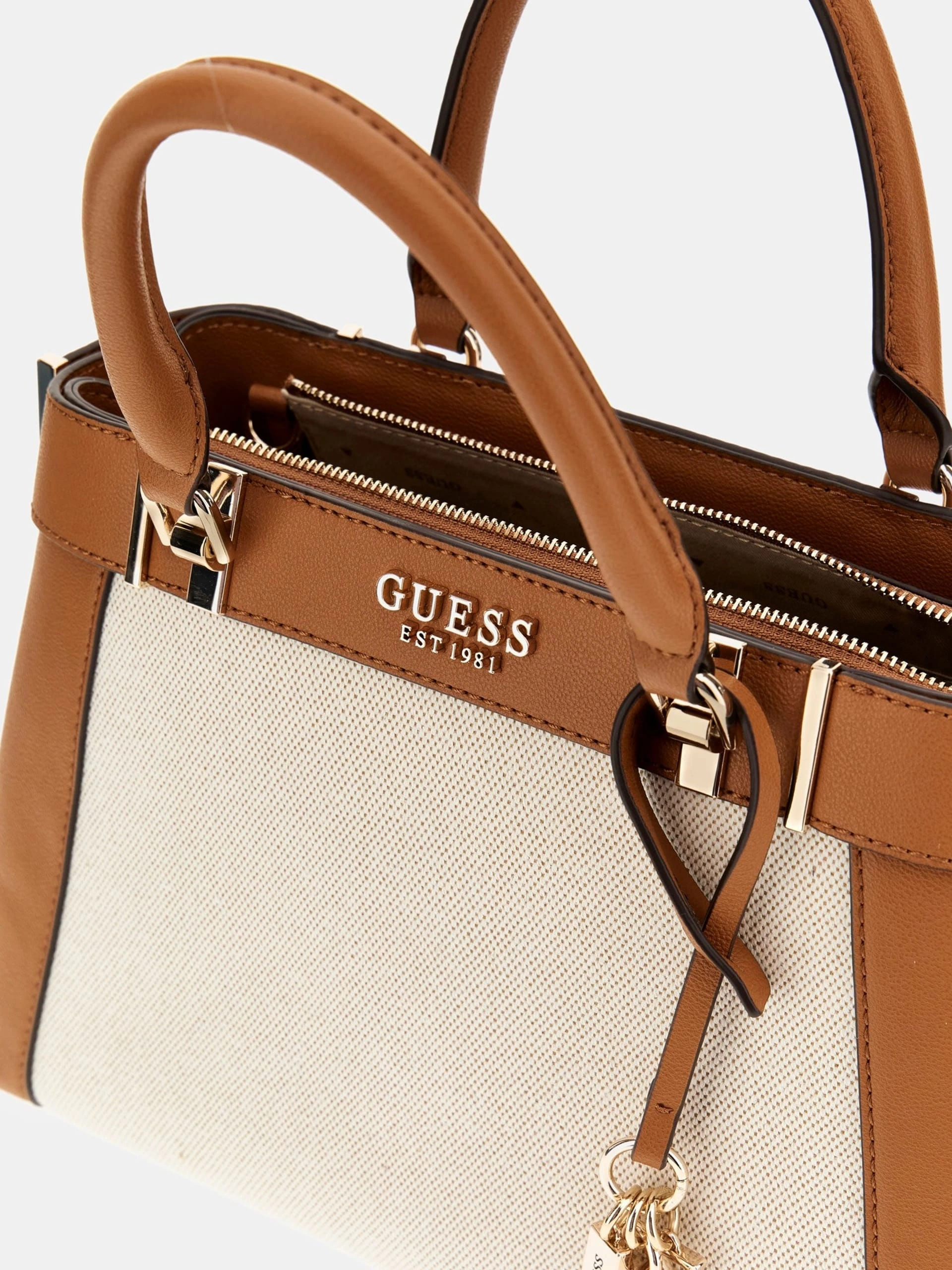 Guess Kadın Anadela Üç Bölmeli Satchel Çanta