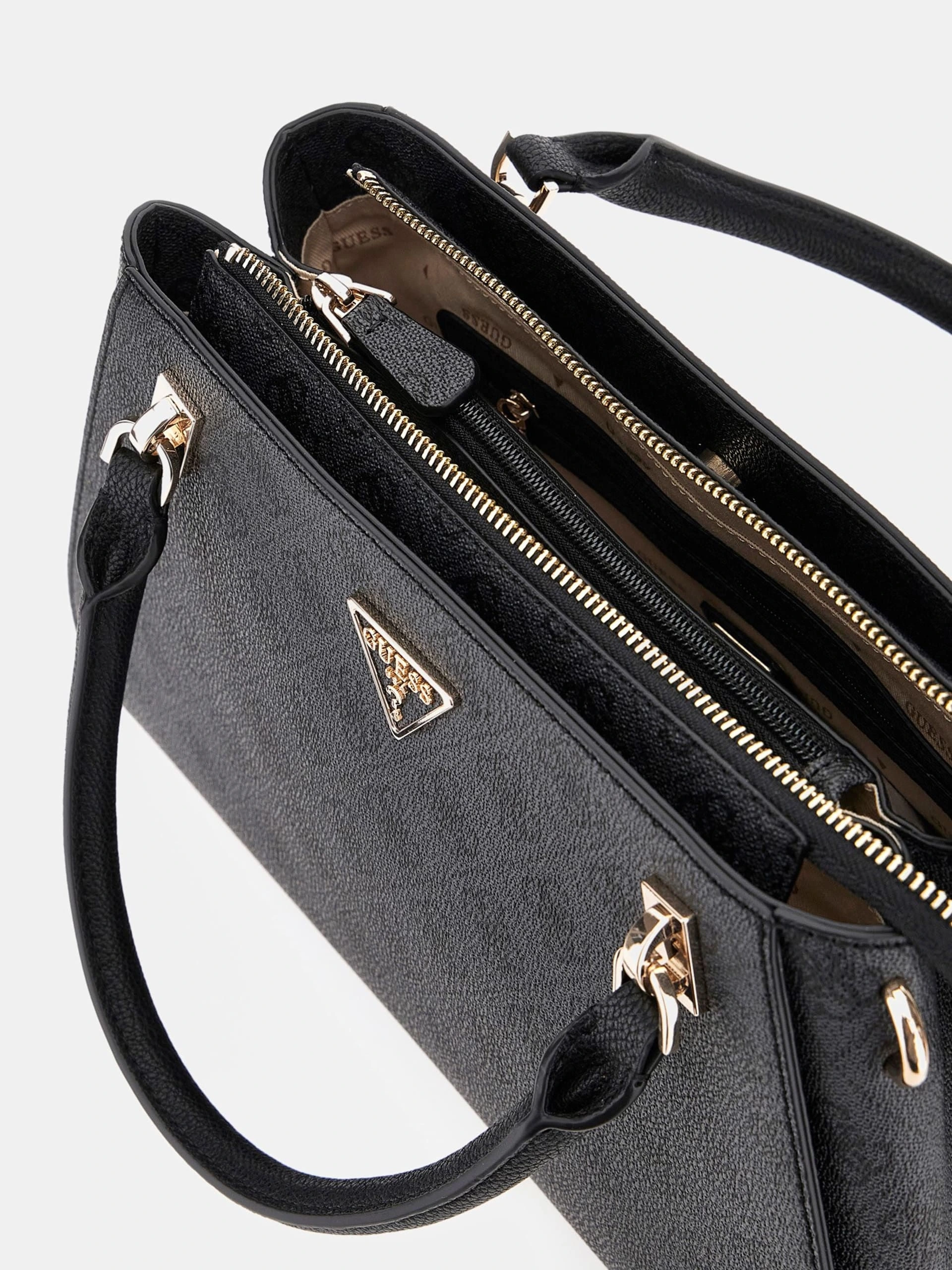 Guess Kadın Antrasit Noelle Luxury Satchel Çanta