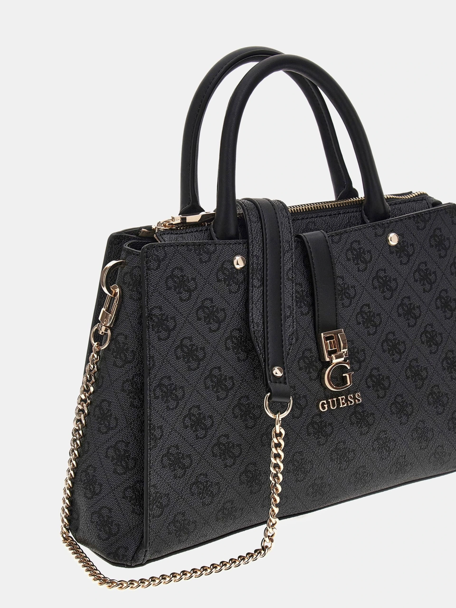 Guess Kadın Antrasit Zamira Luxury Satchel Çanta