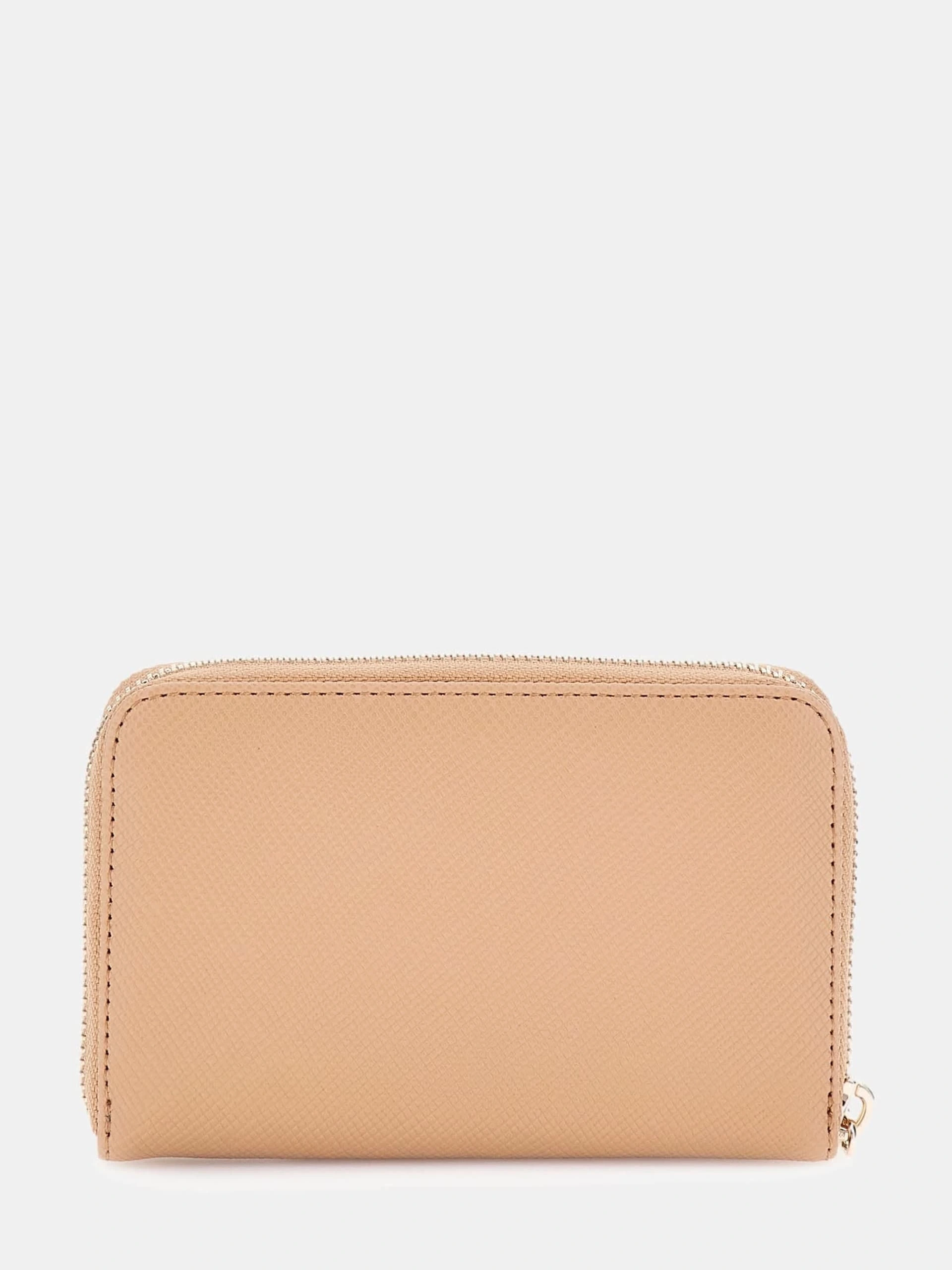Guess Kadın Bej Laurel Orta Boy Fermuarlı Cüzdan
