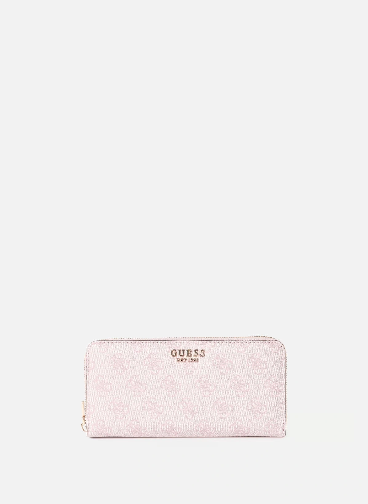 Guess Kadın Pembe Zamira Büyük Fermuarlı Cüzdan