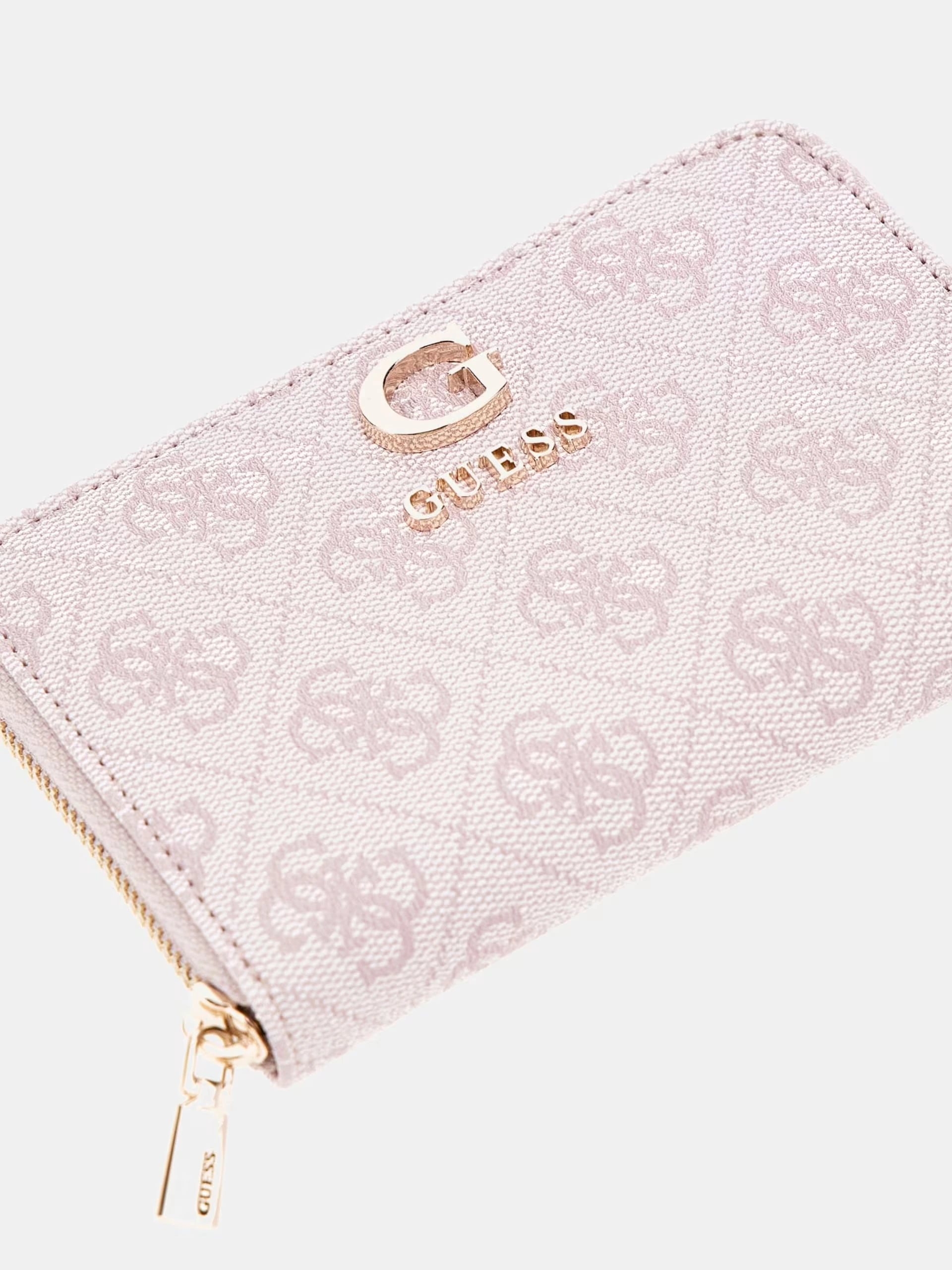 Guess Kadın Pembe Zamira Orta Boy Fermuarlı Cüzdan