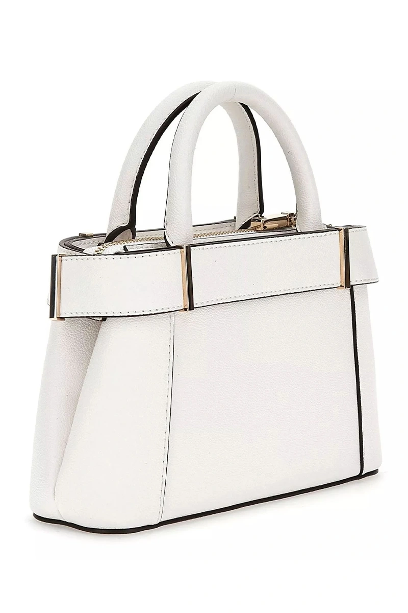 Guess Kadın Beyaz Anadela Mini Satchel Çanta