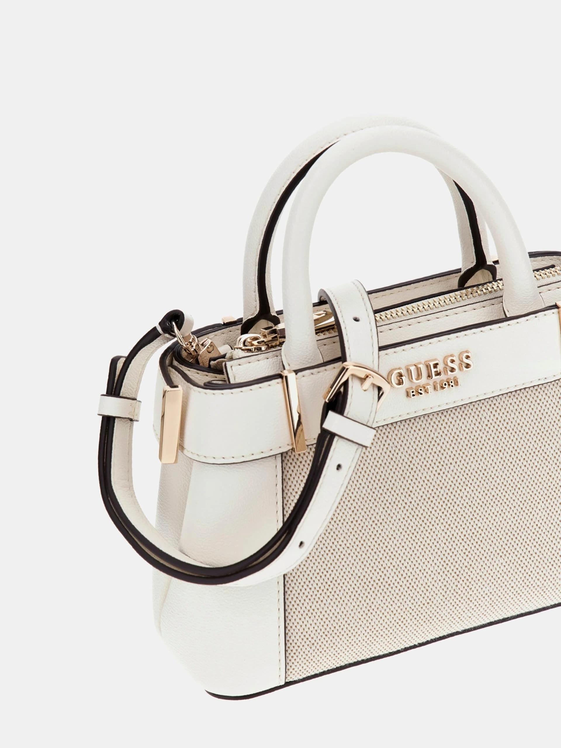 Guess Kadın Beyaz Anadela Mini Satchel Çanta