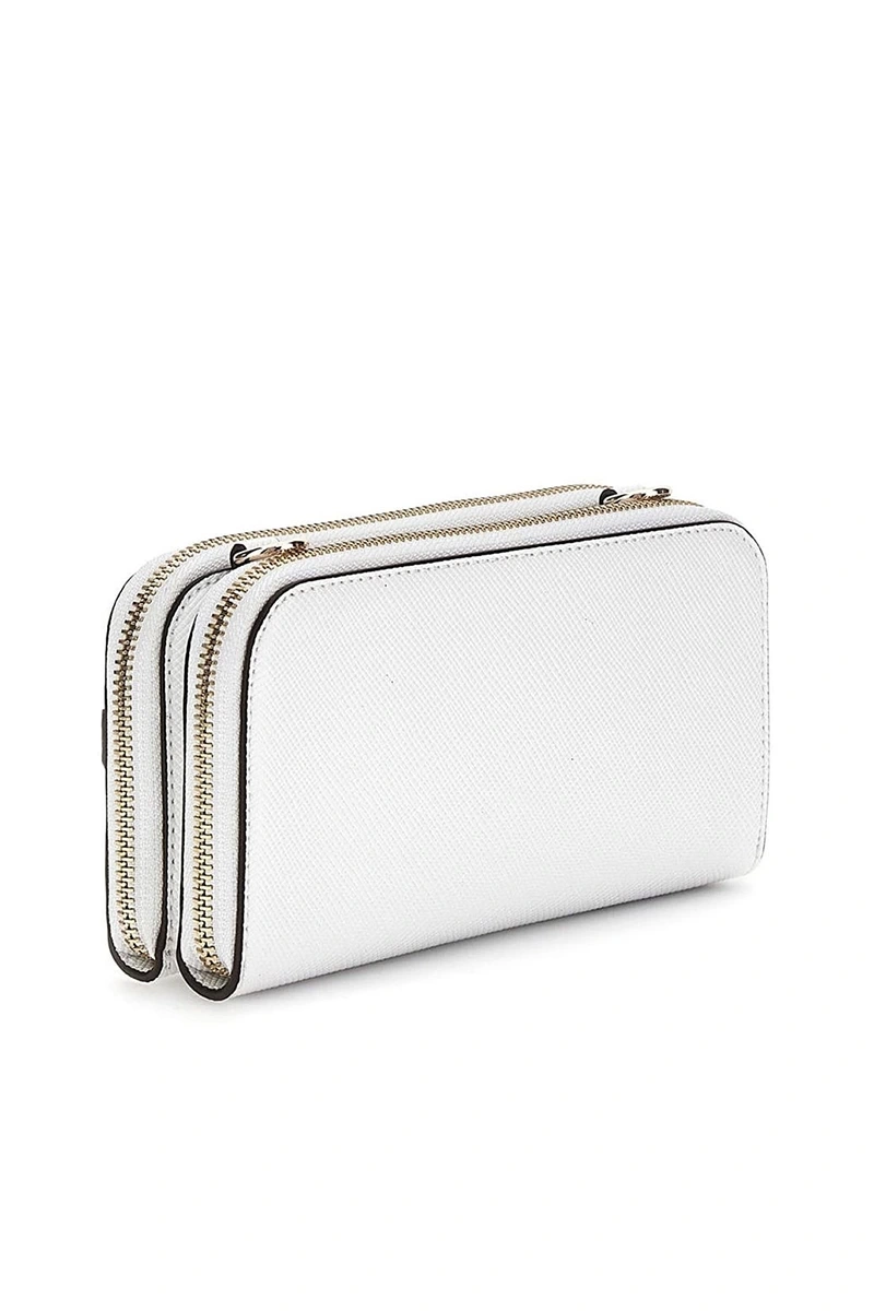Guess Kadın Beyaz Bramina Çapraz Askılı Organizer Çanta