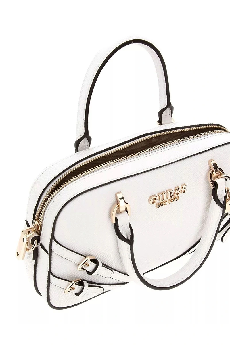Guess Kadın Beyaz Bramina Küçük Satchel Çanta