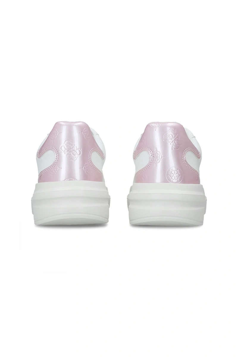 Guess Kadın Pembe Elbina Hakiki Deri Sneaker