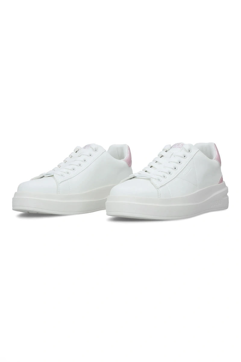 Guess Kadın Pembe Elbina Hakiki Deri Sneaker