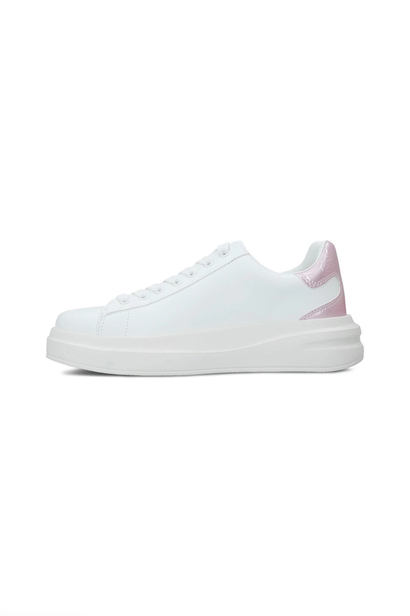 Guess Kadın Pembe Elbina Hakiki Deri Sneaker