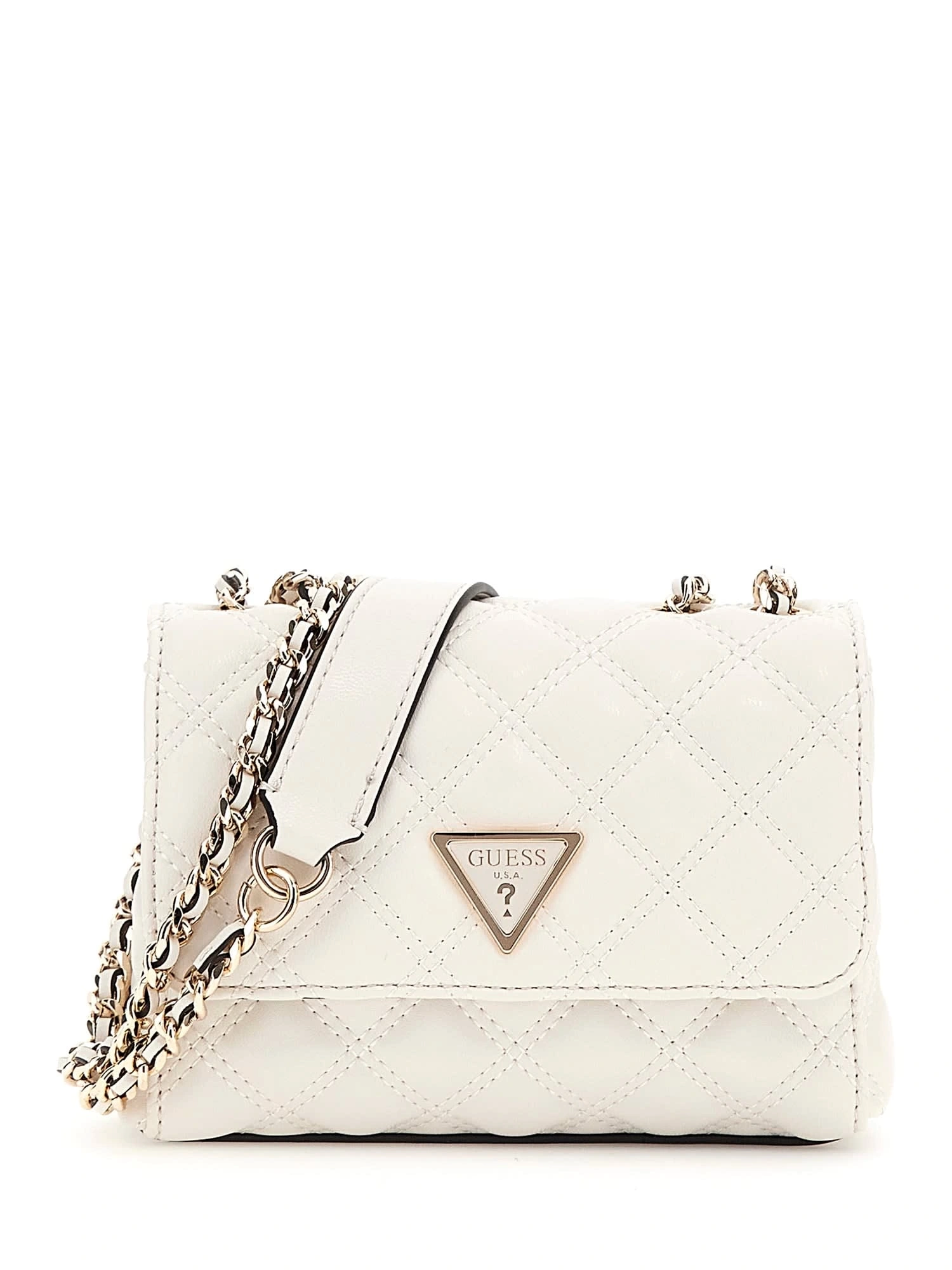 Guess Kadın Beyaz Giully Mini İki Bölmeli Dönüştürülebilir F