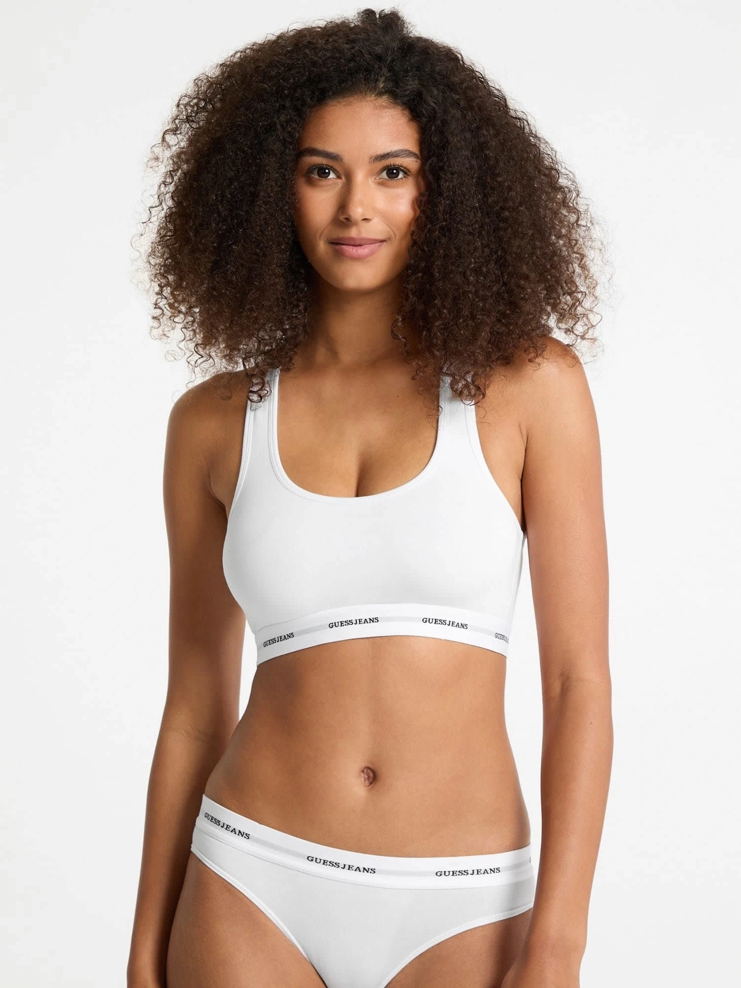 Guess Kadın Beyaz Logolu Bralet Sütyen