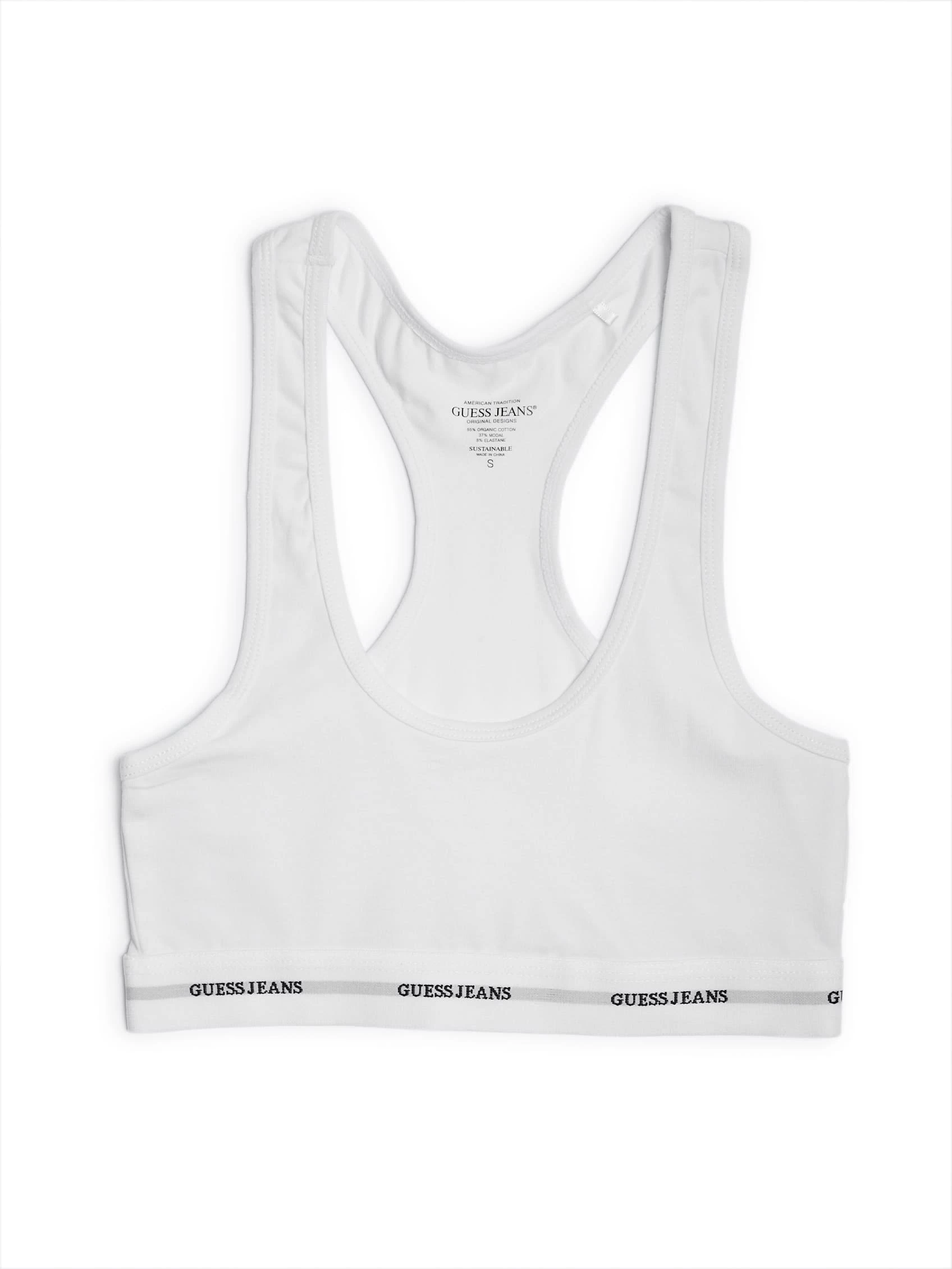 Guess Kadın Beyaz Logolu Bralet Sütyen